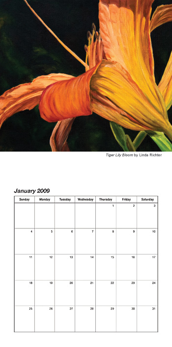 Richter Art Calendar 2009 inside