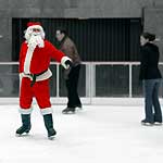 Santa on Ice