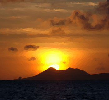 Bonaire Sunset by Jake Richter